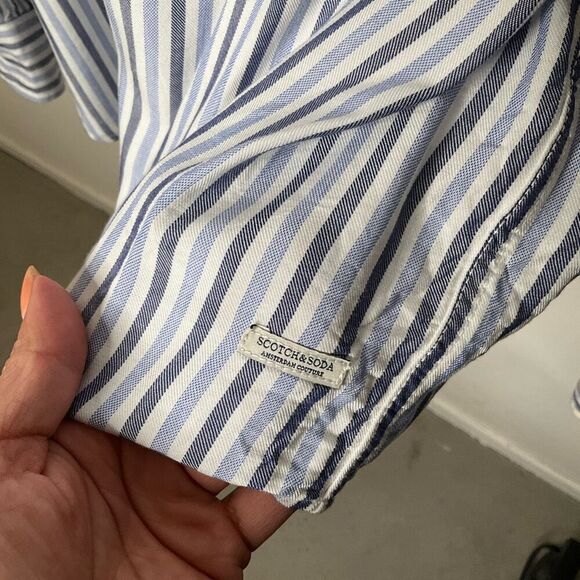 Scotch & Soda Stripe Button Down Shirt - Picture 6 of 9